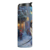 St. Bernard Weihnachtsfeiertag Thermosbecher (Nach links gedreht)