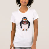 St. Bernard's Penguin Womens T - Shirt (Vorderseite)