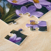 St. Bernhard Alpen-Krokus-Kunst Puzzle (Seite)