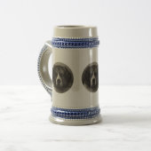 St. Bernhard Bierglas (Vorderseite Links)