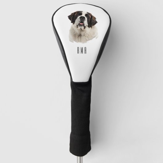 St. Bernhard Golf Headcover (Vorderseite)