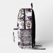 St. Bernhard-Herzen Bedruckter Rucksack (Rechts)