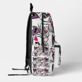 St. Bernhard-Herzen Bedruckter Rucksack (Links)