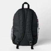 St. Bernhard-Herzen Bedruckter Rucksack (Rückseite)