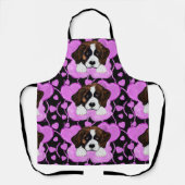 ST. BERNHARD-HUND SCHÜRZE (Vorderseite)