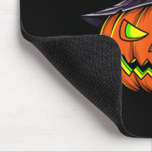 St. Bernhard Kürbis Jack O Lantern Halloween Männe Mousepad (Ecke)