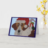 St. Bernhard mit einem Elf Karte (Gelbe Blume)