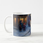 St. Bernhard Weihnachtsfestzeit Kaffeetasse (Links)