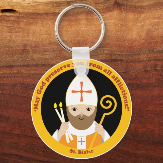 St. Blaise Schlüsselanhänger (Vorderseite)