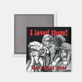 st-blk_wht_scream_Liebe Magnet (Vorderseite/Rückseite)
