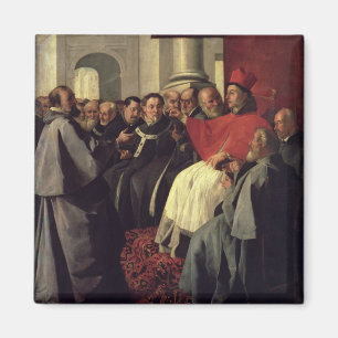 St Bonaventure (1221-74) am Rat von Lyon Magnet