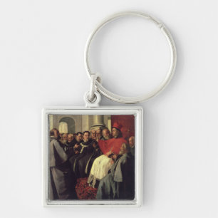 St Bonaventure (1221-74) am Rat von Lyon Schlüsselanhänger