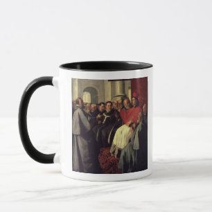 St Bonaventure (1221-74) am Rat von Lyon Tasse
