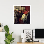 St. Bonaventure (1221-74) im Lyoner Rat Poster (Heimbüro)