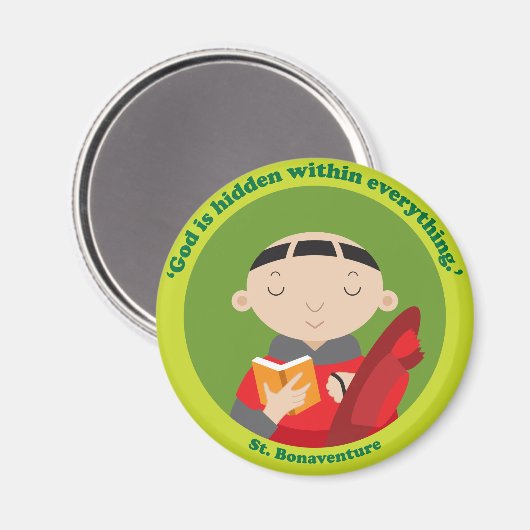 St. Bonaventure Magnet (Vorderseite/Rückseite)