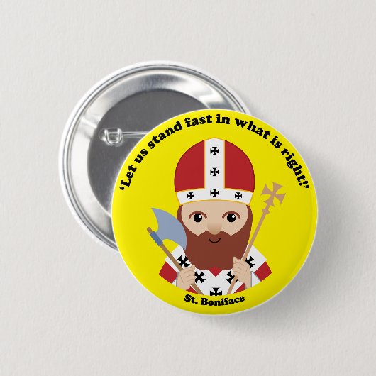 St Boniface Button (Vorne & Hinten)