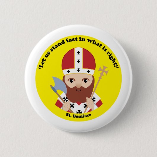 St. Boniface Button (Vorderseite)