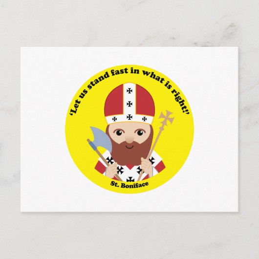 St. Boniface Postkarte (Vorderseite)
