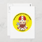 St. Boniface Postkarte (Vorne/Hinten)