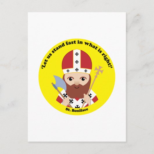 St. Boniface Postkarte (Vorderseite)