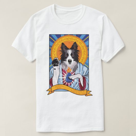St. Border Collie T-Shirt (Design vorne)