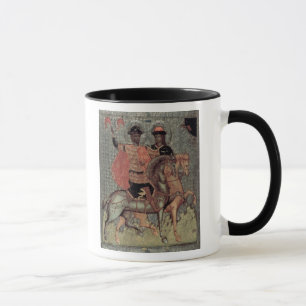 St. Boris und St. Gleb brachten, c.1377 an Tasse