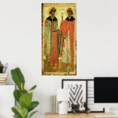St. Boris und St. Gleb, Moskau Poster (Heimbüro)