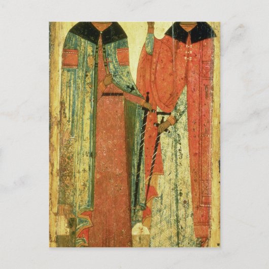 St. Boris und St. Gleb, Moskau Postkarte (Vorderseite)