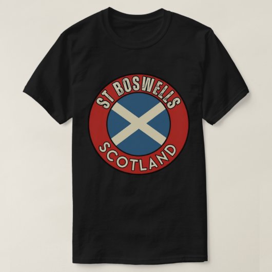 St Boswells, Schottland T-Shirt (Design vorne)