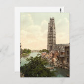 St. Botolph's Church, Lincolnshire, England Postkarte (Vorne/Hinten)