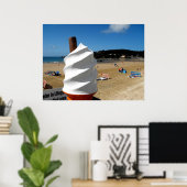 St Brelade's Beach Poster (Heimbüro)