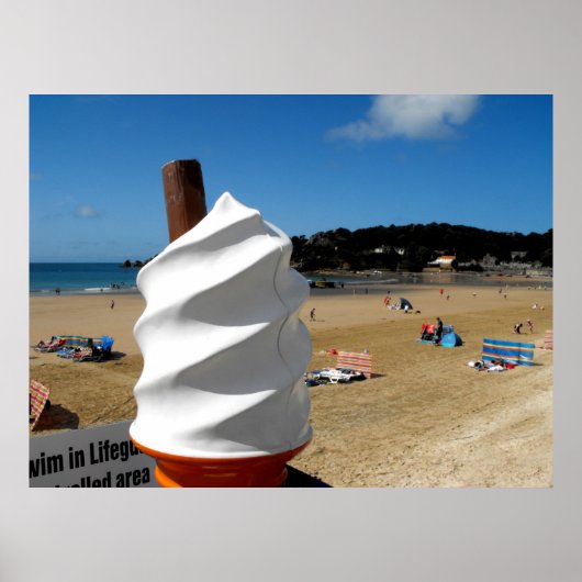 St Brelade's Beach Poster (Vorne)