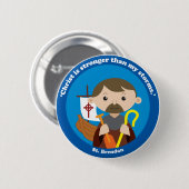 St. Brendan Button (Vorne & Hinten)