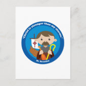 St. Brendan Postkarte (Vorderseite)