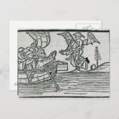 St. Brendan und der Dämon Postkarte (Vorne/Hinten)