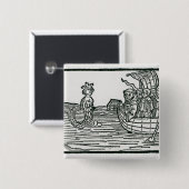 St. Brendan und die Sirene Button (Vorne & Hinten)