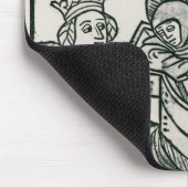 St. Brendan und die Sirene Mousepad (Ecke)