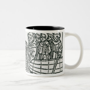 St. Brendan und die Sirene Zweifarbige Tasse