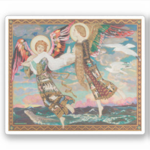 St. Bride, c. 1913 von John Duncan Aufkleber