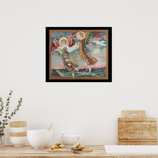 St. Bride, c. 1913 von John Duncan Poster (Küche)