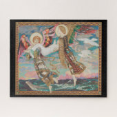 St. Bride, c. 1913 von John Duncan Puzzle (Horizontal)