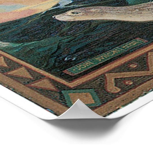 St. Bride Poster (Ecke)