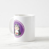 St. Bridget von Schweden Kaffeetasse (Vorderseite Links)