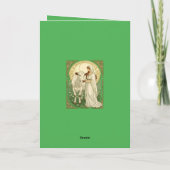 St Brigid and White Cow Karte (Rückseite)