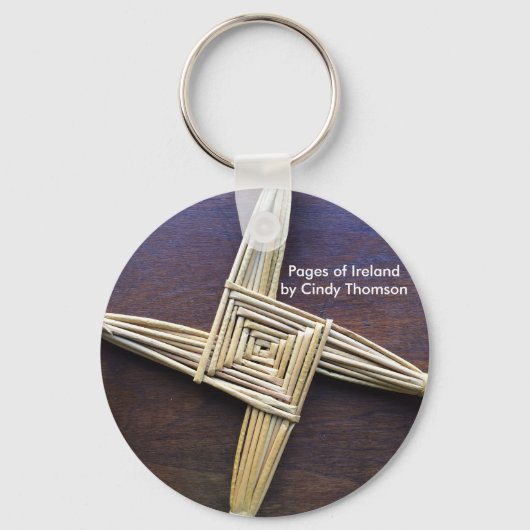 St. Brigid Cross Schlüsselanhänger (Vorderseite)