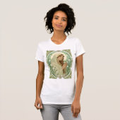 St Brigid Holding Snowdrops at Imbolc T-Shirt (Vorne ganz)