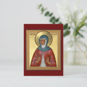 St. Brigid Kildare Gebet Card Postkarte (Stehend Vorderseite)