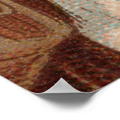 St. Brigid of Ireland and Her Barrel of Beer Poster (Ecke)