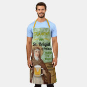 St. Brigid of Ireland and Her Barrel of Beer Schürze (Getragen)