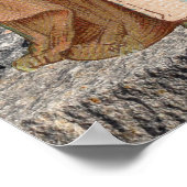 St. Brigid of Ireland and Her Lake of Beer Poster (Ecke)